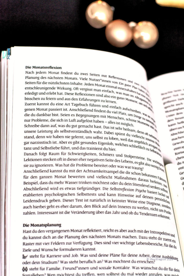 Magische Momente mit Hilfe der Monatsreflexion festhalten- ein guter Plan Ein guter Plan- durch Reflexion mehr Freude und Entspannung