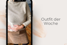 Outfit der Woche- monochromer Look mit Cordrock