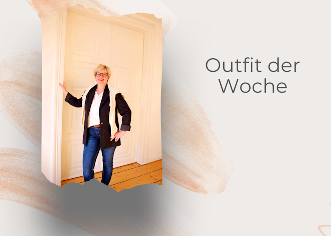 Outfit der Woche-Frühling im Nadelstreifenblazer