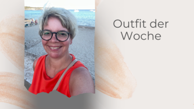 Outfit der Woche- das orangefarbene Top machte Urlaub