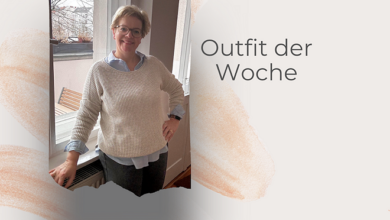 Outfit der Woche- ein graue Hose Outfit