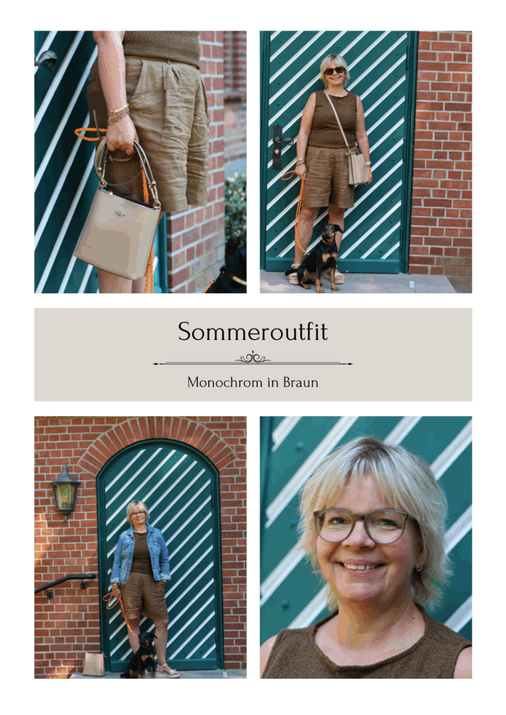 Monochromes Sommeroutfit in braun-lifewithaglow
