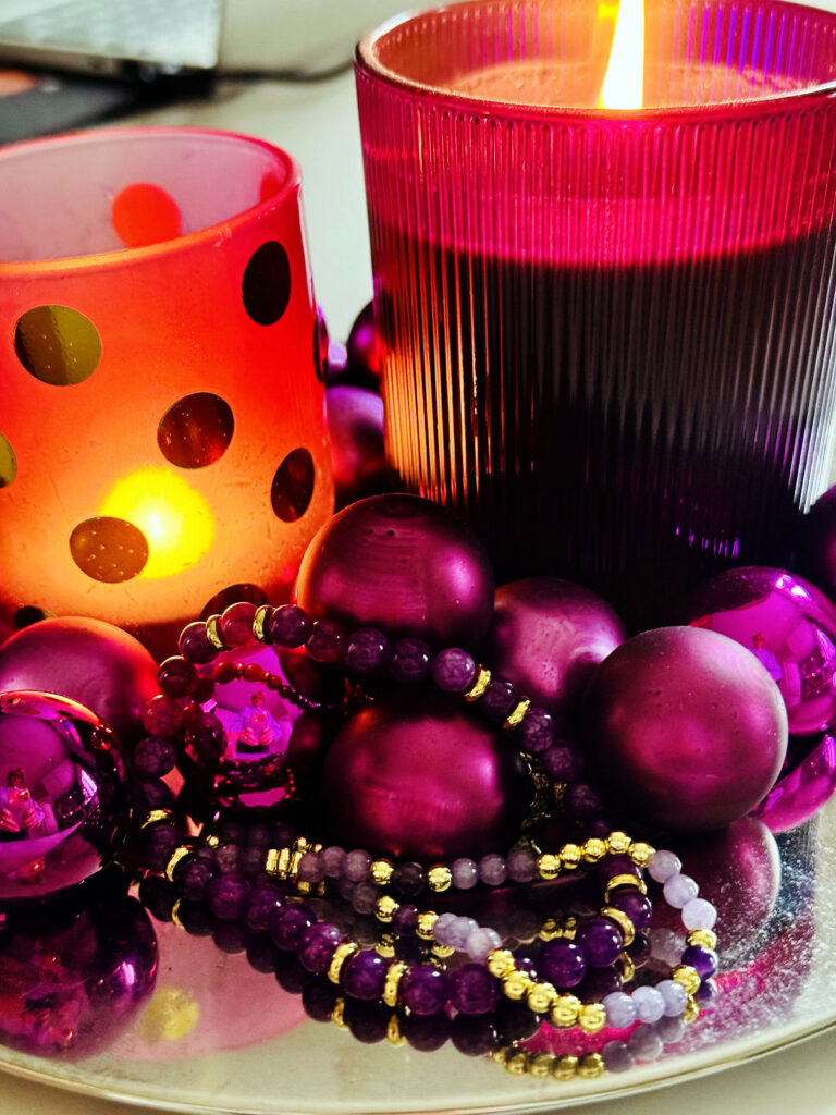 Outfit der Woche-Lila Cardigan-Blümchenkleid-lifewithaglow