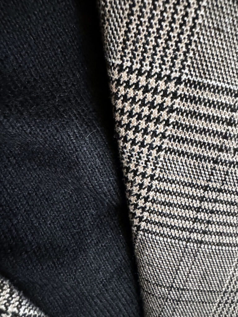 Trendcheck Karo-das Outfit der Woche-lifewithaglow-Glencheck Blazer