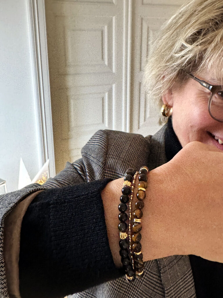 Trendcheck Karo-das Outfit der Woche-lifewithaglow-Glencheck Blazer