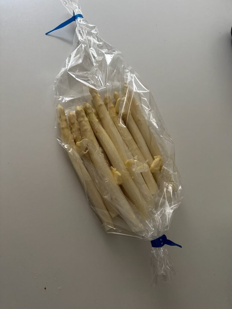 Seelenglück-Bremen und La Dolce Vita-lifewithaglow-Spargel im Bratschlauch