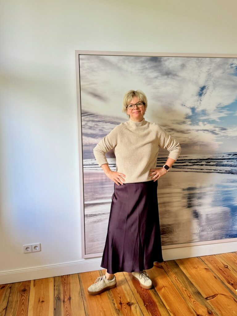 Satinrock stylen-vier Stylingideen mit dem Trendrock-lifewithaglow