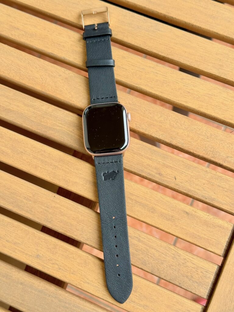 Lederarmband-Armband aus Leder für die Apple Watch-BRAUN BÜFFEL-lifewithaglow