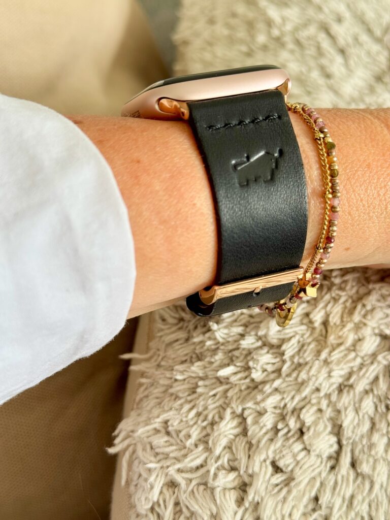 Lederarmband-Armband aus Leder für die Apple Watch-BRAUN BÜFFEL-lifewithaglow