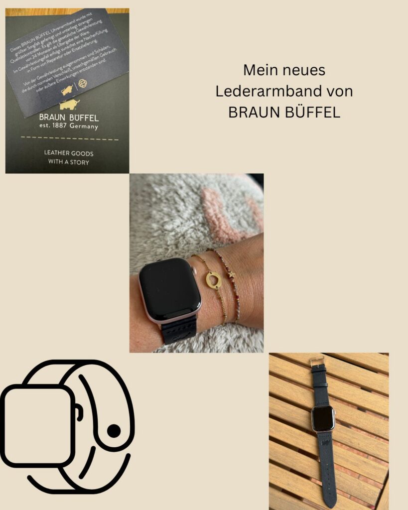 Lederarmband-Armband aus Leder für die Apple Watch-BRAUN BÜFFEL-lifewithaglow