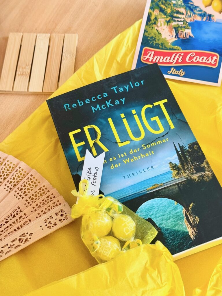 Er lügt-Thriller-Amalfiküste-Rebecca Taylor McKay-lifewithaglow