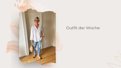 Hellblaue Straight Jeans-weiße Leinenbluse-Sommeroutfit stylen-lifewithaglow