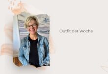 Transitional Outfit-Mein Volantkleid im Übergangslook gestylt-mit Jeansjacke-und Ballerinas-lifewithaglow