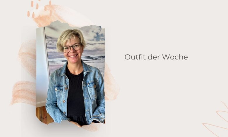 Transitional Outfit-Mein Volantkleid im Übergangslook gestylt-mit Jeansjacke-und Ballerinas-lifewithaglow