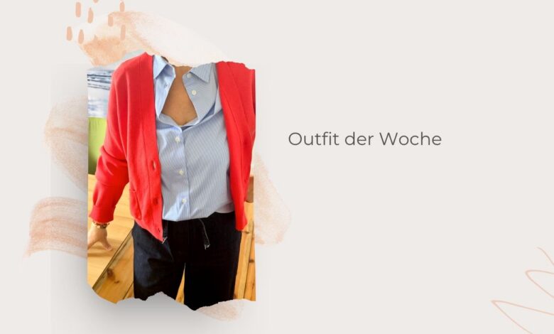 Herbstoutfit mit Wachsjacke-Rot und Jeans-lifewithaglow